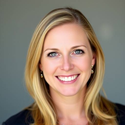 Profile photo of Sarah Johnson, Head of Community at PixelPlay, with a warm and approachable smile.